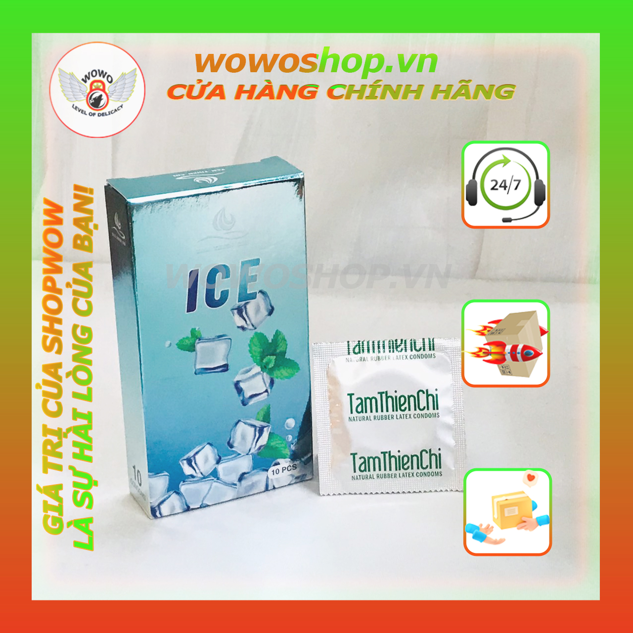 Bao Cao Su Siêu Mỏng-Bao Cao Su Tâm Thiện Chí ICE-Shop Bao Cao Su Quận 9 TPHCM