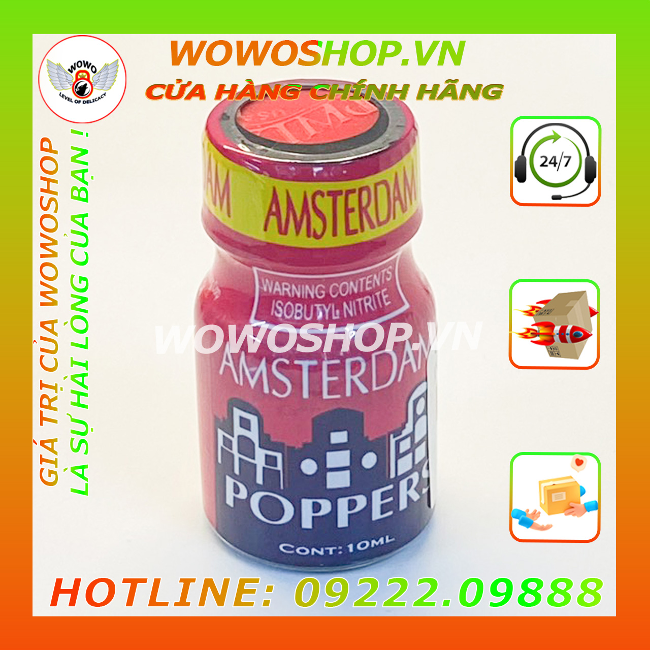 Popper-Chai Hít Popper-Popper Dành Cho Top Và Bot-Popper Jungle Juice-Amsterdam-10ML