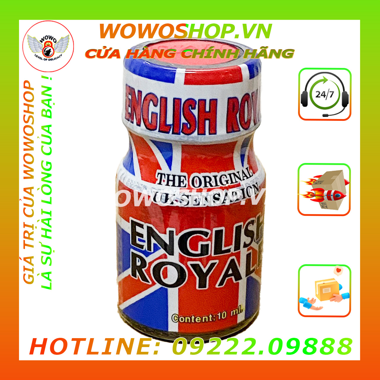 Popper-Chai Hít Popper-Popper Dành Cho Top Và Bot-Popper Jungle Juice-English Royal-10ML