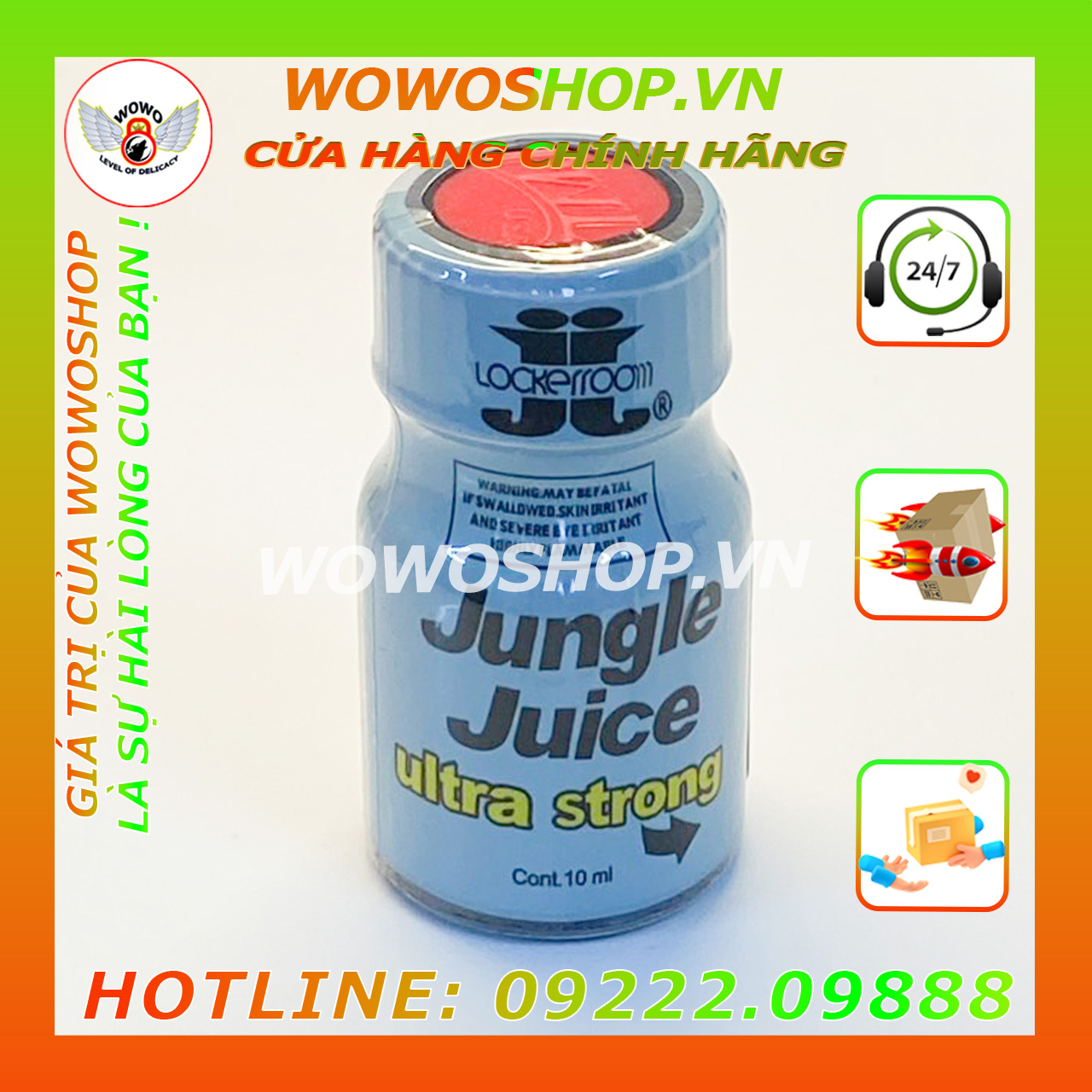 Popper-Chai Hít Popper-Popper Dành Cho Top Và Bot-Popper Jungle Juice-Jungle Juice Ultra Strong-10ML