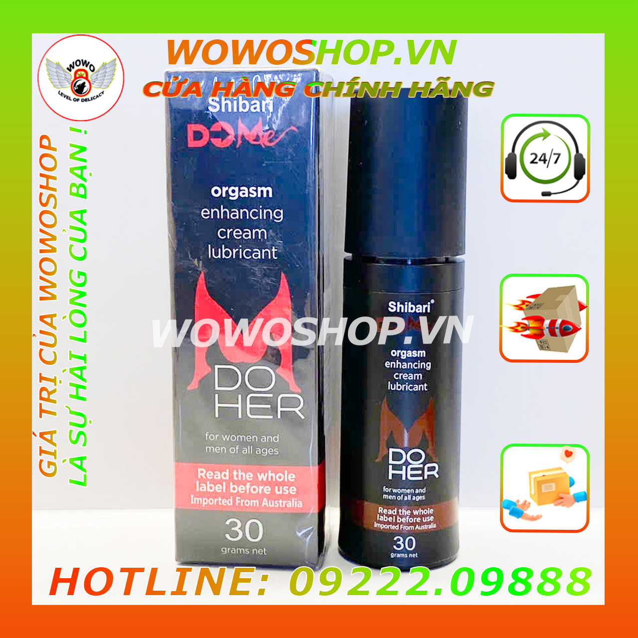 Gel Bôi Trơn KÍch Thích-Gel Tăng Khoái Cảm Nam Nữ-Kích Thích Ham Muốn Tình Dục- Shibari-30ML