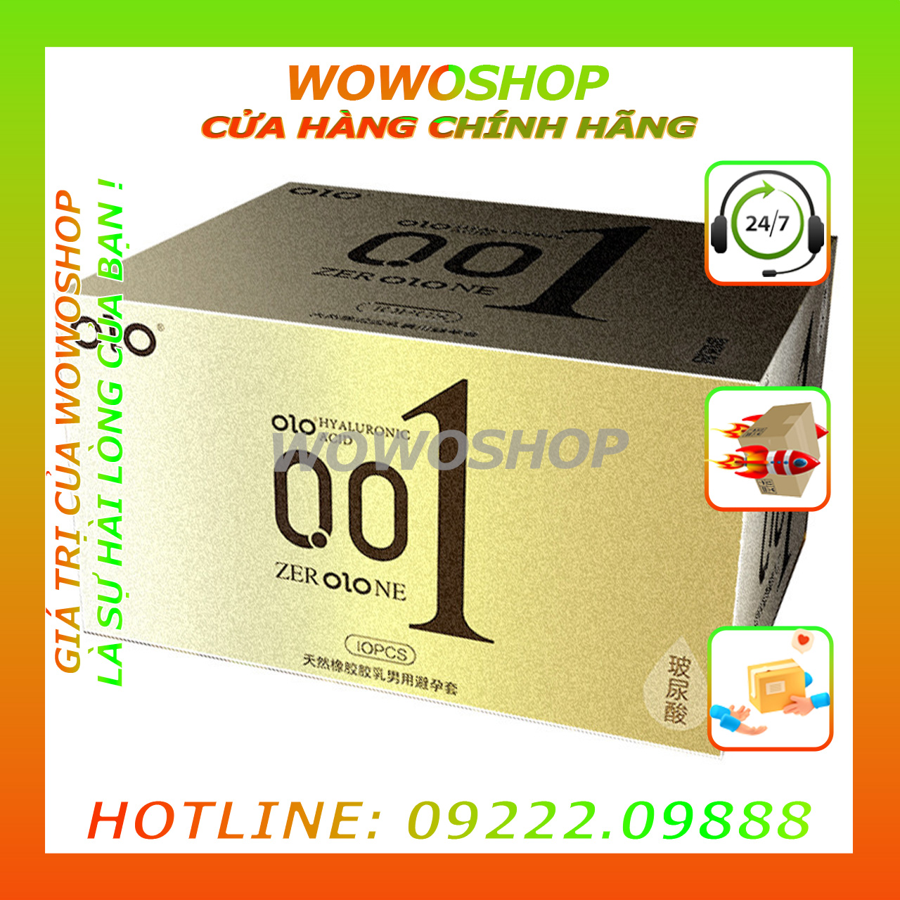 Bao Cao Su-Bao Cao Su Siêu Mỏng-Bao Cao Su Bao Cao Su Olo 001 Vàng–New Three 001 Jelly Gold Gai Liti Toàn Thân-Siêu Mỏng 0.01Mm-Tăng Khoái Cảm Mỗi Cuộc Yêu-Hộp/10 Cái