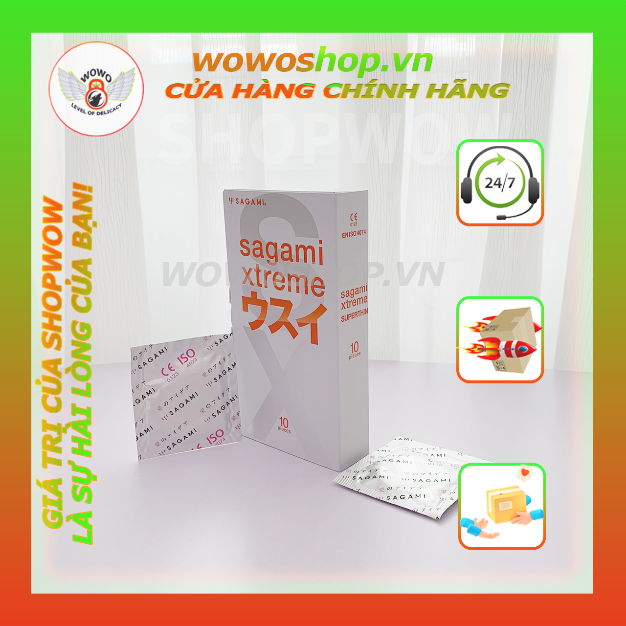 BAO CAO SU SAGAMI XTREME SUPER THIN, Bao cao su chất lượng, chính hãng