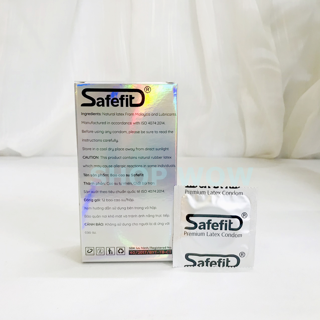Bao Cao Su|bao Cao Su Siêu Mỏng|bao Cao Su Safefit 003|Bcs 003|Wowoshop
